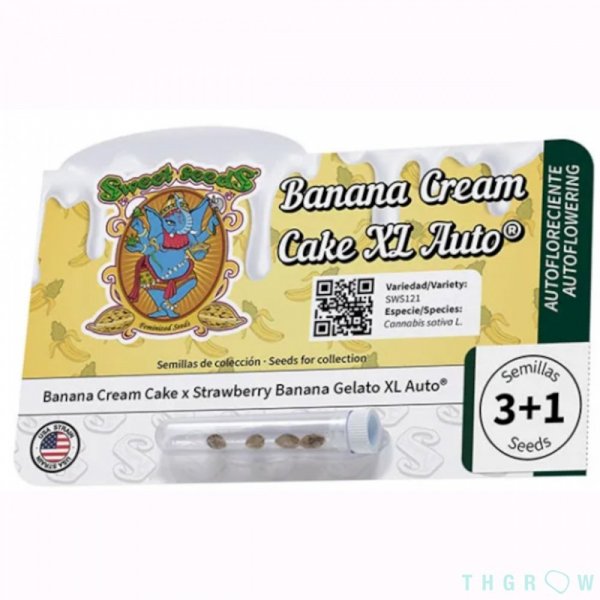 Auto Banana Cream Cake XL SWS121 feminized, Sweet seeds