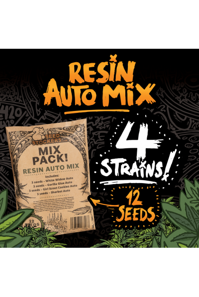 Auto Resin Mix feminized, Seedstockers