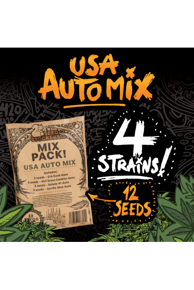 Auto USA Mix feminized, Seedstockers