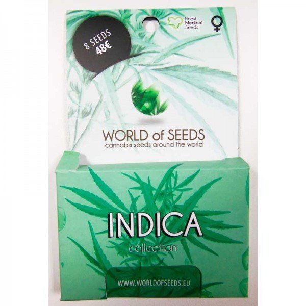 Indica Collection feminized, World of Seeds