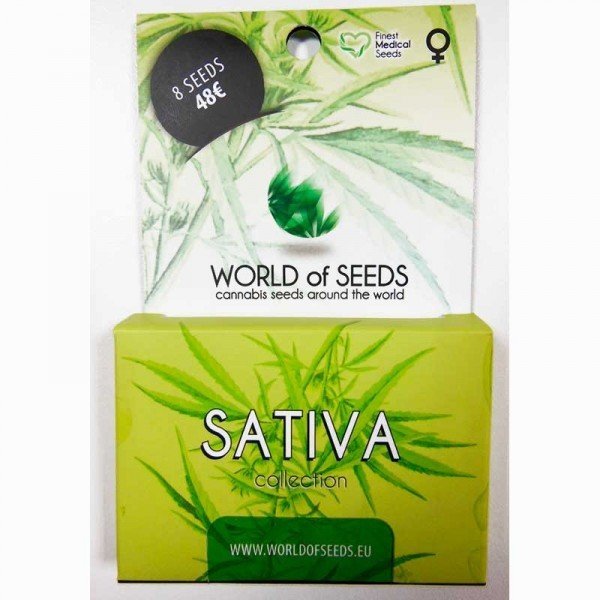 Sativa Collection feminized, World of Seeds
